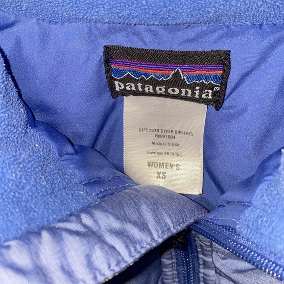 WOMENS PATAGONIA GOODE DOWN JACKET SZ X-SMALL PUFFER VINTAGE - Picture 3 of 6